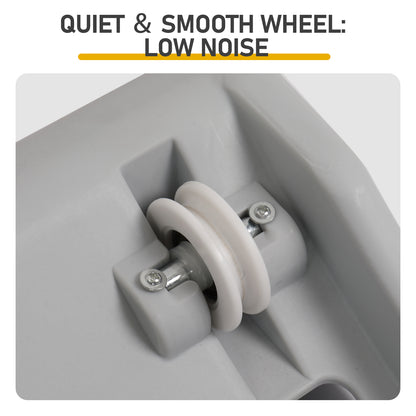80*34*86CM, Gray PP track connector assembly, Round shape with gray carpet + 1 cat teaser stick, 15kg cat treadmill