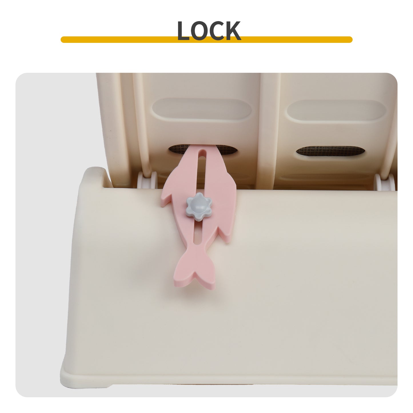 80*34*86CM, Off-white PP track connector assembly, circular design with gray carpet + 1 cat teaser stick, 15kg cat treadmill