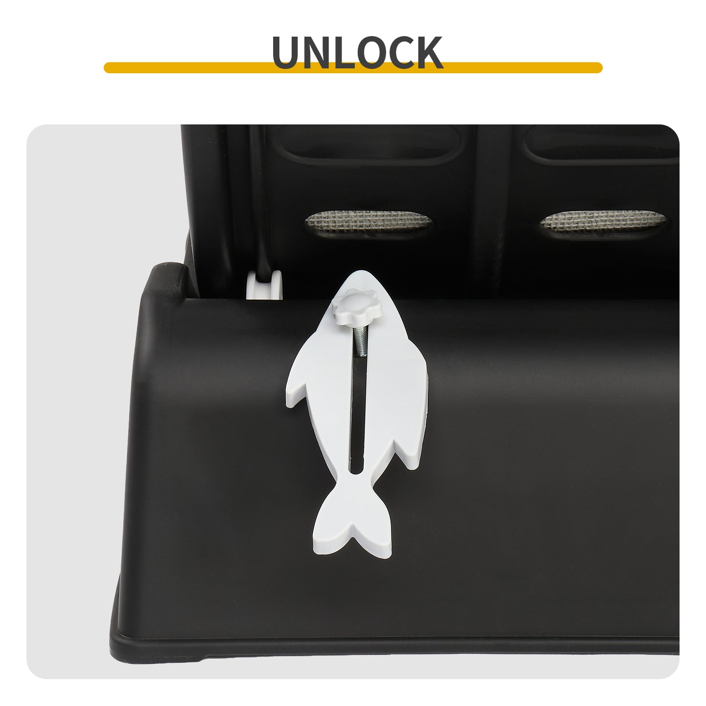 80*34*86CM Black PP track connector assembly, round shape with green carpet + 1 cat teaser stick, 15kg cat treadmill