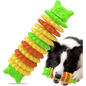 2 pieces of chew toys specially designed for dogs that like to chew. Suitable for large, medium and small-sized dogs. Rubber-made durable dog teething toys (not available on Walmart platform)